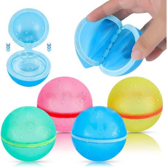 Magnetic Self Sealing Boomer Fight Balls- 4 Colors Pack